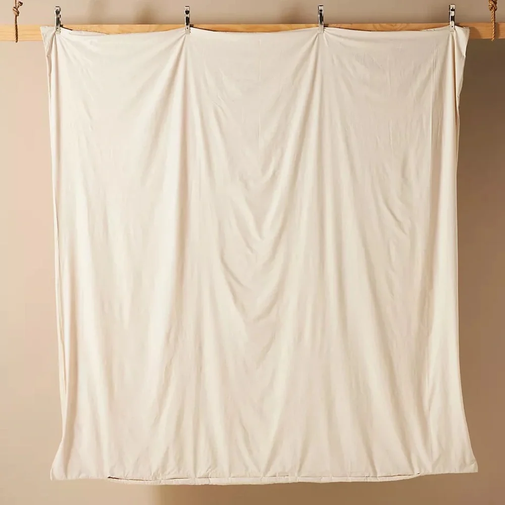 NWOT Anthropologie Ivy Appliqué Duvet Cover QUEEN Z159